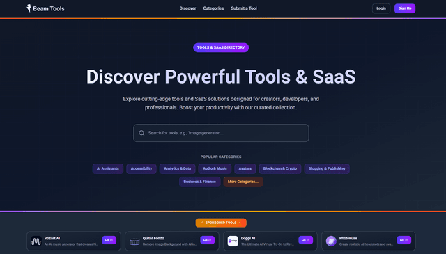 Beam Tools Image of Beam Tools