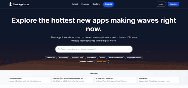 That App Show Image of That App Show