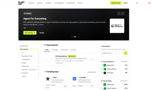 Buildlist Image of Buildlist