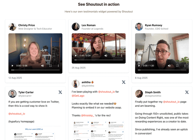 Shoutout Image of Shoutout