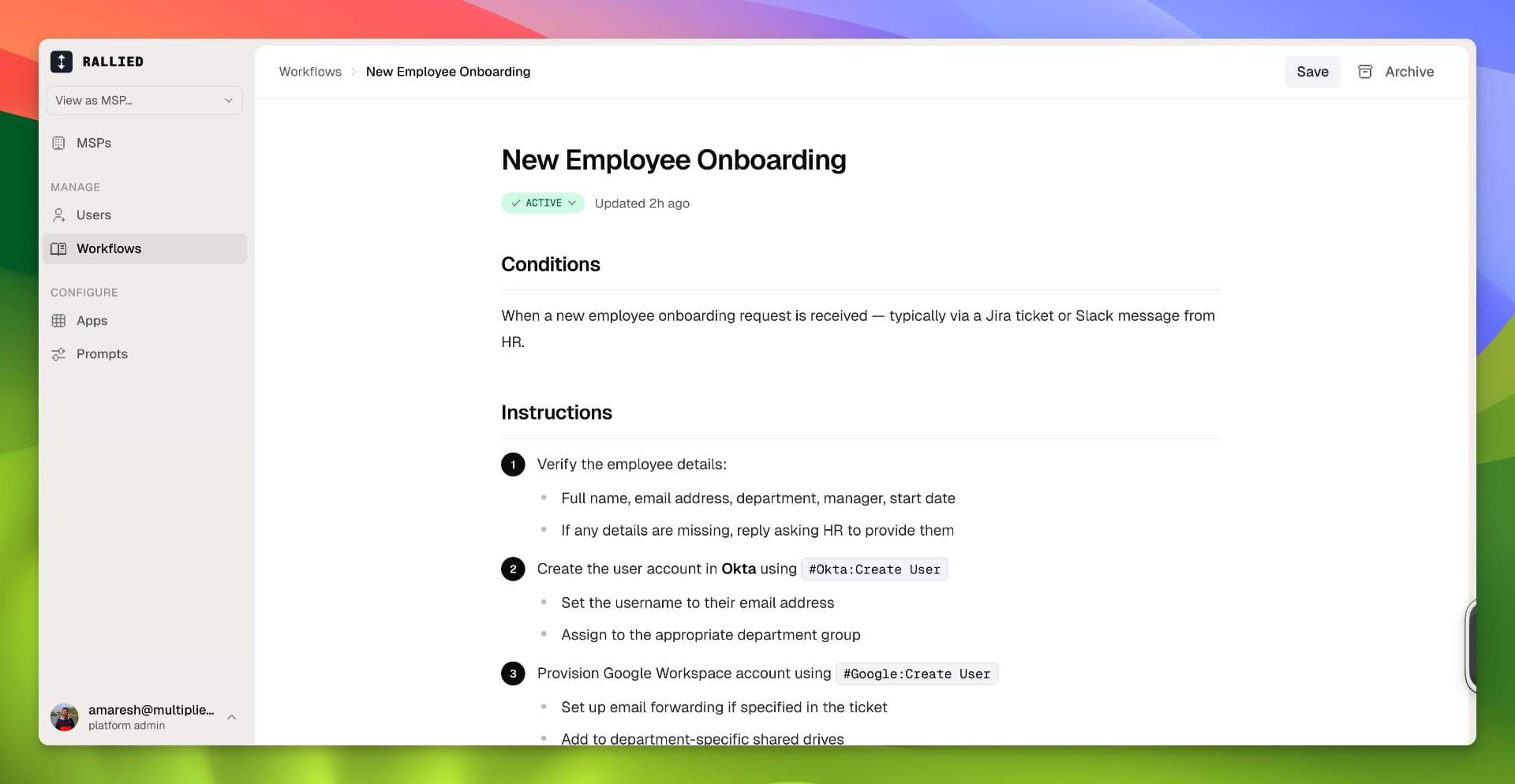 Image for Rallied AI