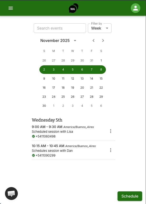 WA Reminders Image of WA Reminders