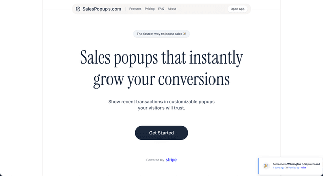 SalesPopups Image of SalesPopups