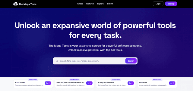 The Mega Tools Image of The Mega Tools