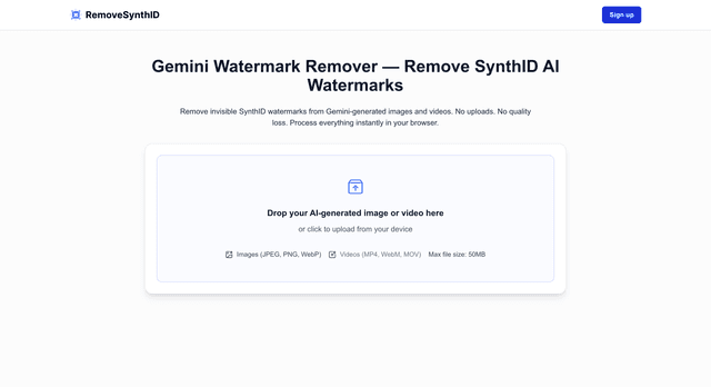 RemoveSynthID Image of RemoveSynthID