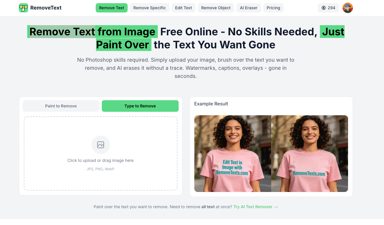 Image for RemoveTexts