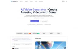 Image for Plexigen AI - AI Video Generator with Audio