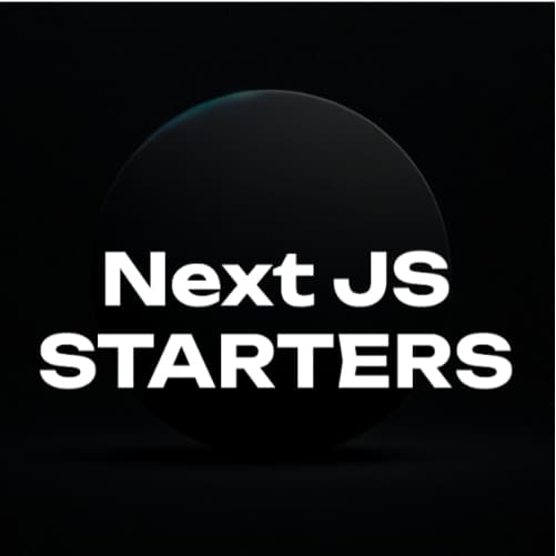NextJs Starters Image of NextJs Starters