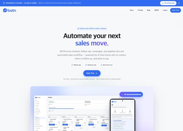 Botn - Modern Sales OS Image of Botn - Modern Sales OS