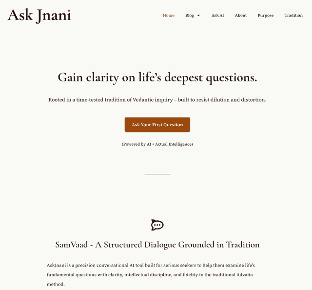 Ask Jnani Image of Ask Jnani