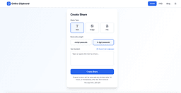 Image for Free Online Clipboard