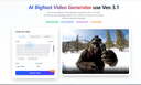 AI Bigfoot Video Generator
