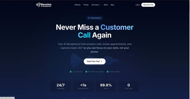 Beeslee AI Receptionist Image of Beeslee AI Receptionist