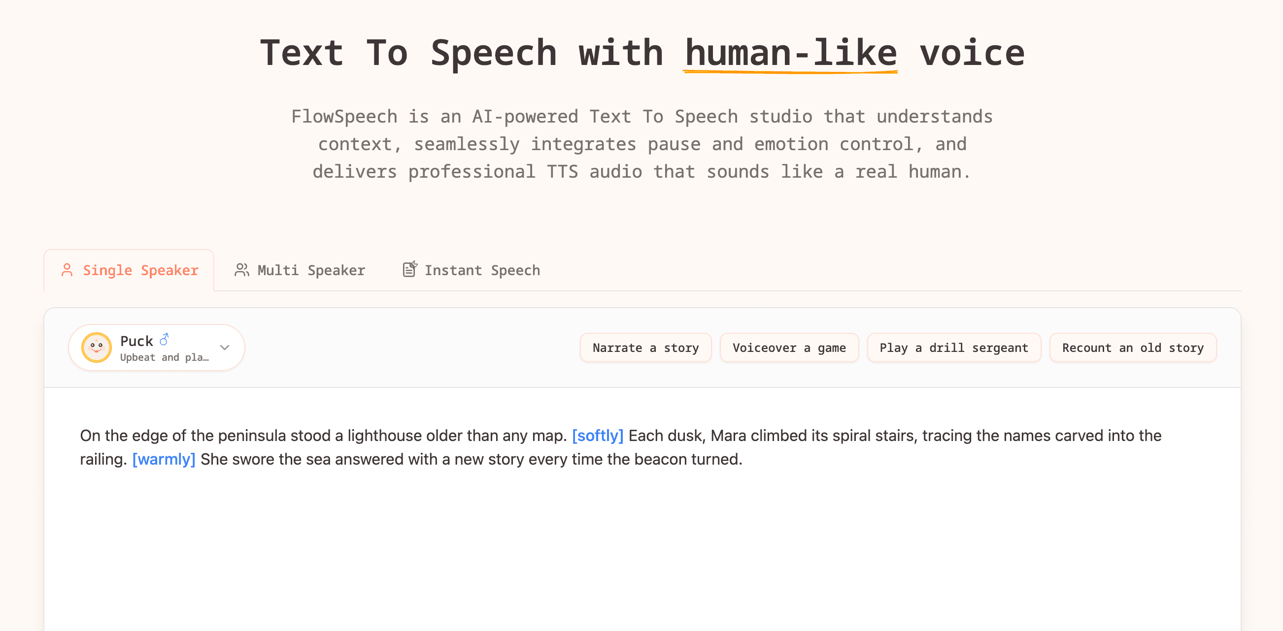 FlowSpeech