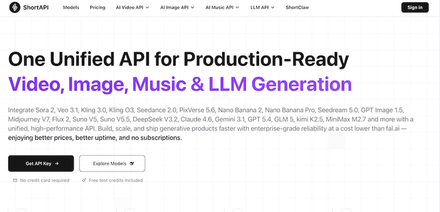 ShortAPI Image of ShortAPI