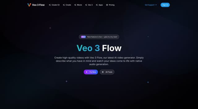 Veo 3 Flow Image of Veo 3 Flow