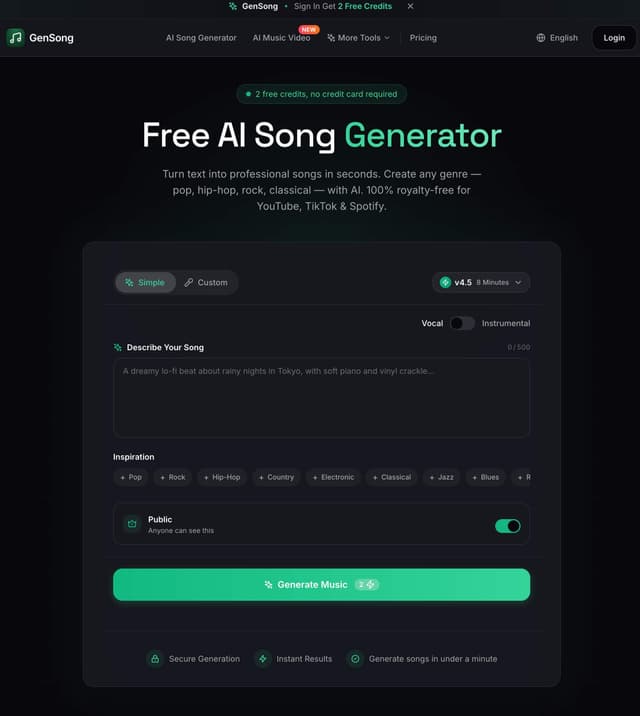 GenSong Image of GenSong