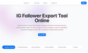 IG Follower Export Tool