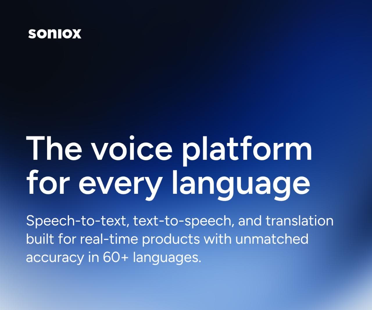 Soniox