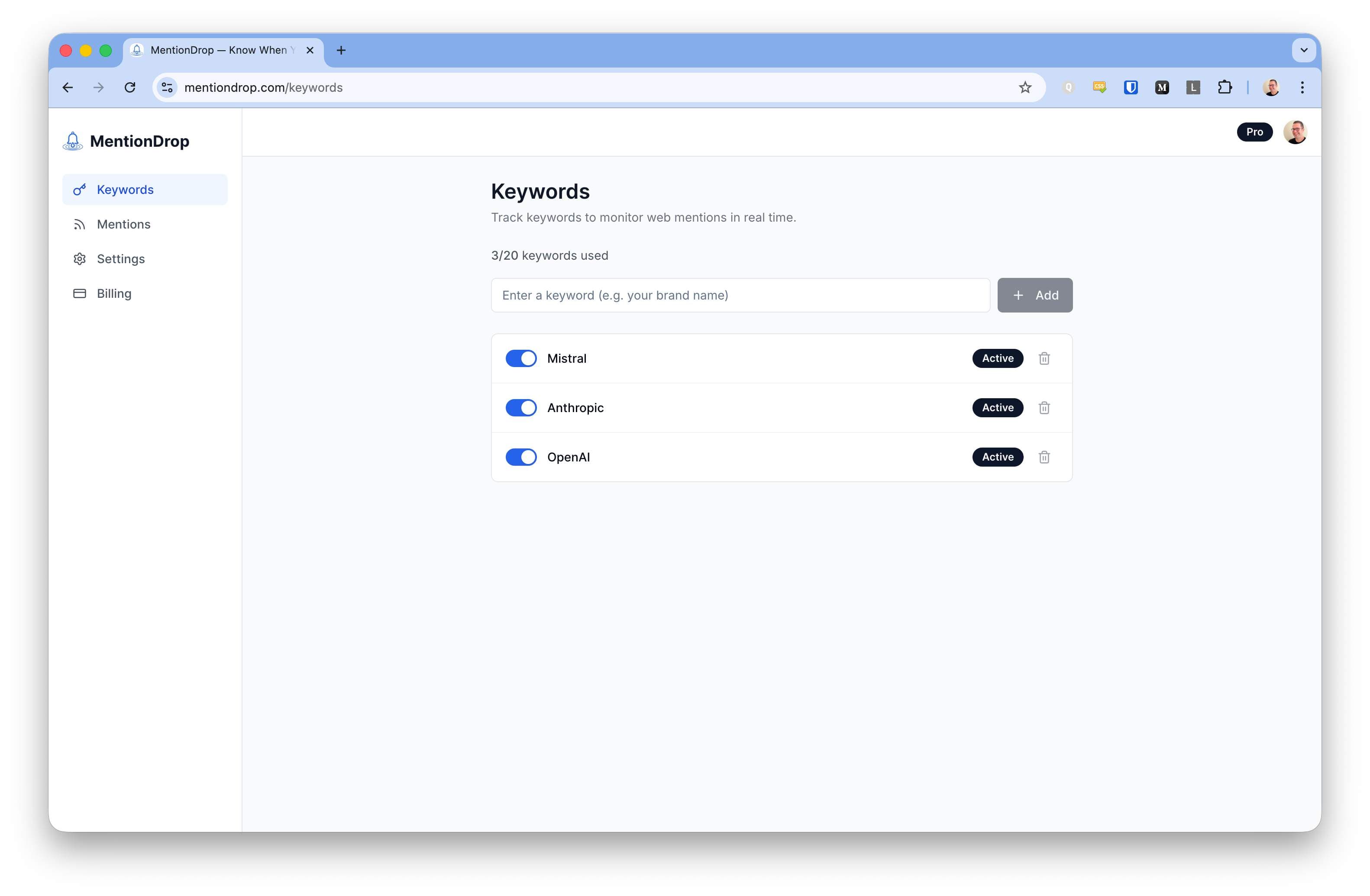 Image for MentionDrop