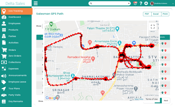 Delta Sales App Image of Delta Sales App