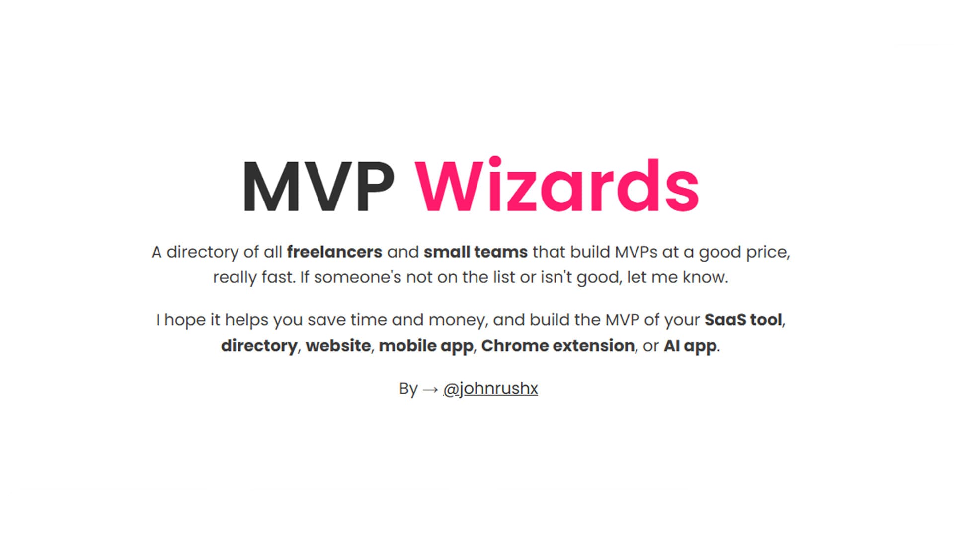 MVP Wizards