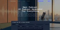 Image for Omni Podcast: AI Podcast Generator
