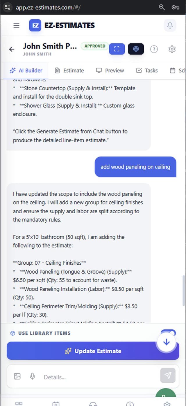 EZ-Estimates Image of EZ-Estimates