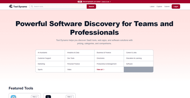 Tool Dynamo Image of Tool Dynamo