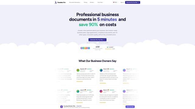 FoundersPlan Image of FoundersPlan