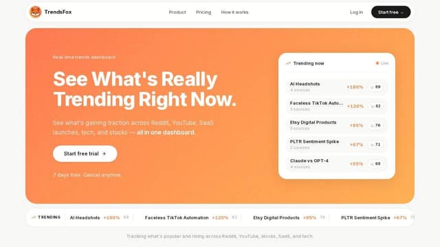 Trendsfox - See What's Really Trending Image of Trendsfox - See What's Really Trending