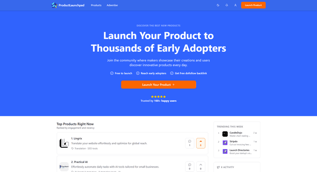 Product Launchpad Image of Product Launchpad