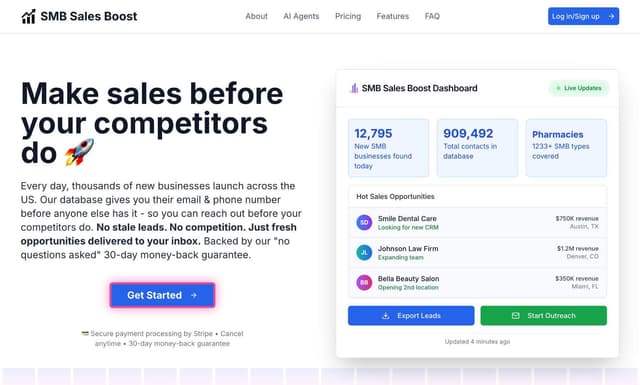 SMB Sales Boost Image of SMB Sales Boost