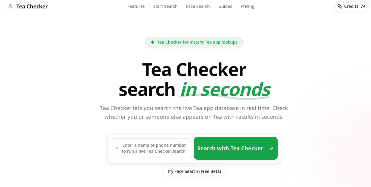 Tea Checker