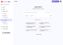 Image for ReflectMind - AI-Powered Presentation & Visual Content Platform