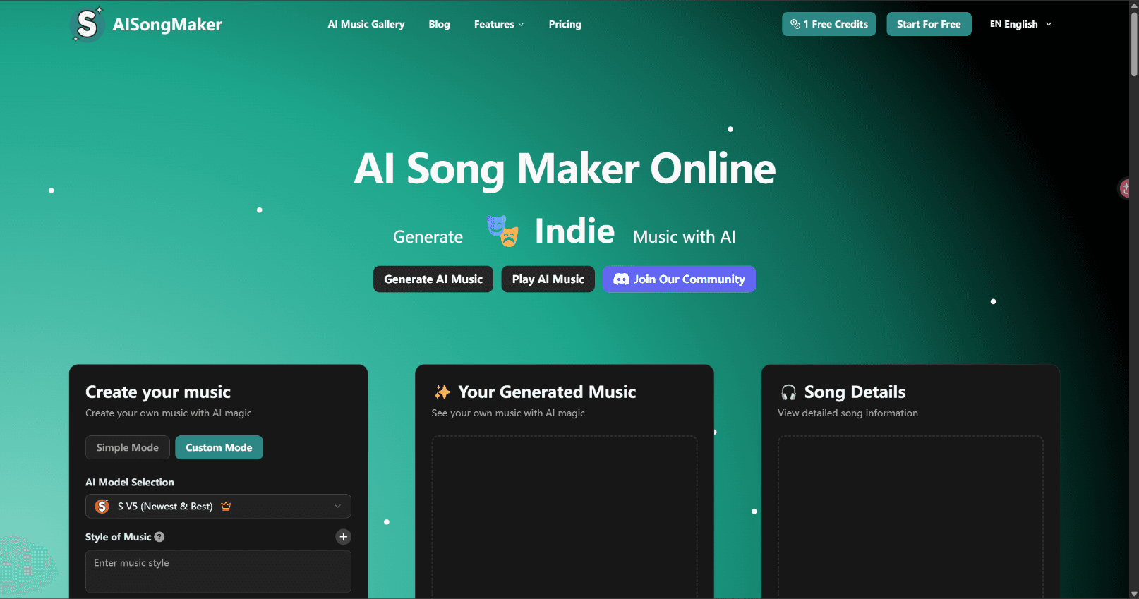 AISongMaker – AI Music Generator