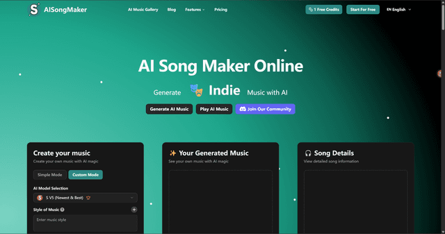 AISongMaker – AI Music Generator Image of AISongMaker – AI Music Generator