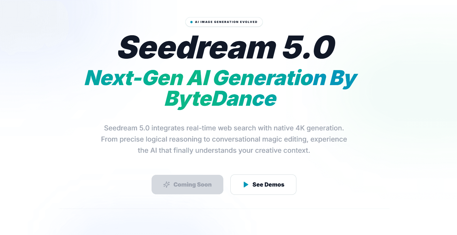 Seedream 5.0 AI