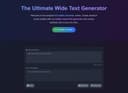 Full Width Converter