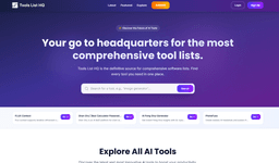 Image for Tools List HQ