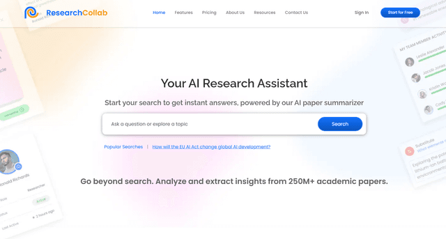 ResearchCollab.ai Image of ResearchCollab.ai