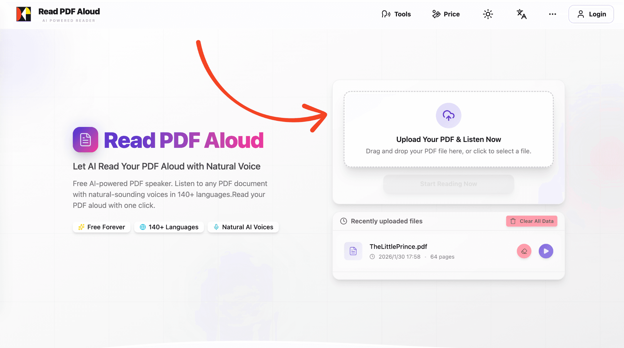 Image for Read PDF Aloud