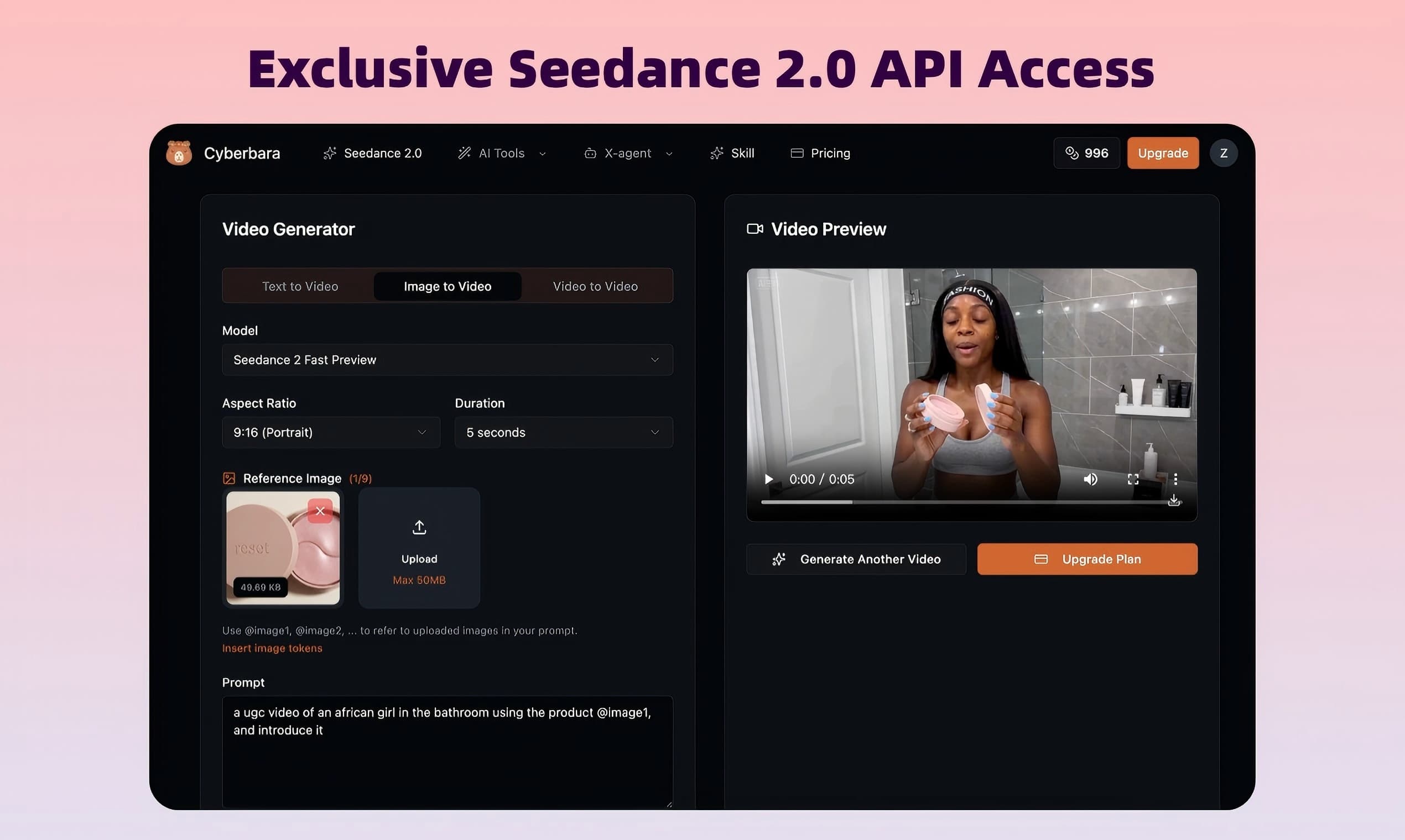 Cyberbara | Exclusive Seedance 2.0 Video Generator
