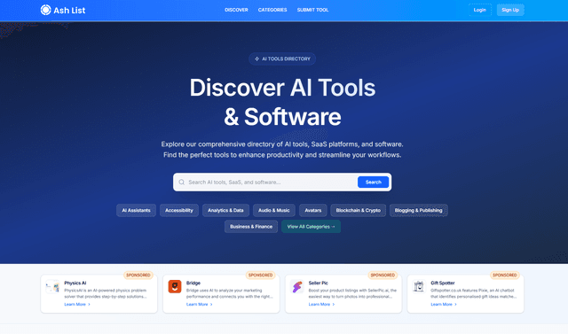 Ash list Image of Ash list
