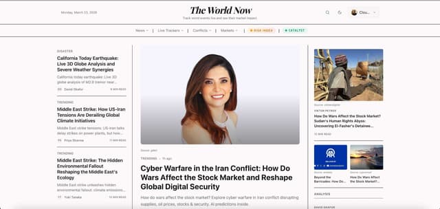 The World Now Image of The World Now