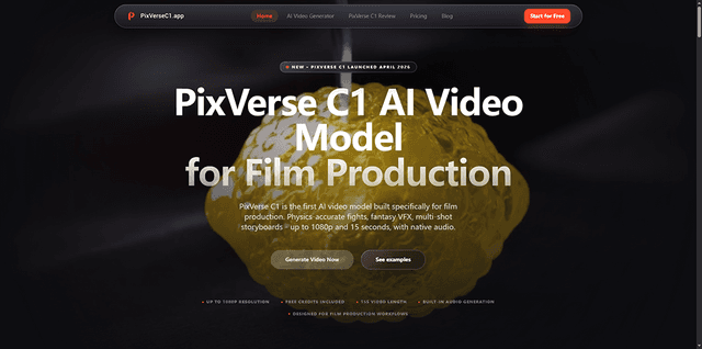 PixVerse C1 Image of PixVerse C1