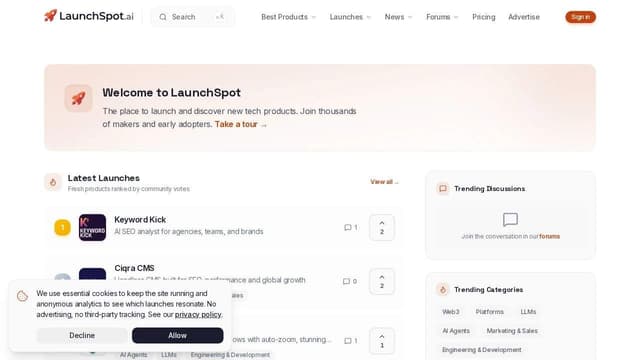 LaunchSpot.ai Image of LaunchSpot.ai