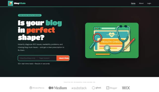 BlogVitals Image of BlogVitals