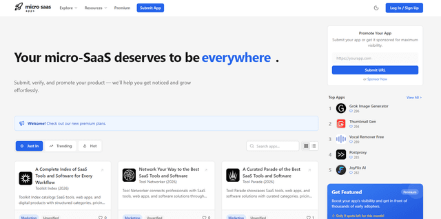 MicroSaaS Apps Image of MicroSaaS Apps