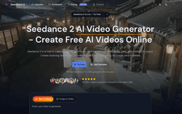 Image for Seedance 2 AI Video Generator